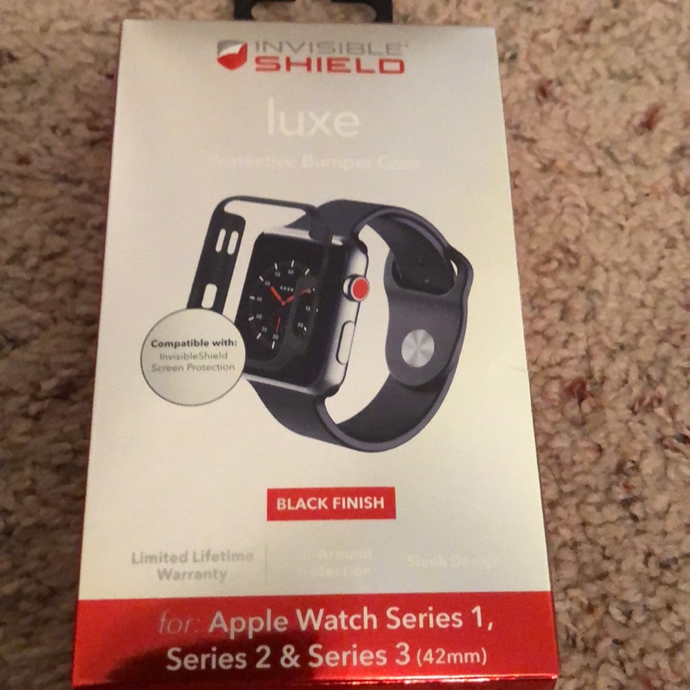 NIB Zagg Invisible Shield Luxe Bumper Case